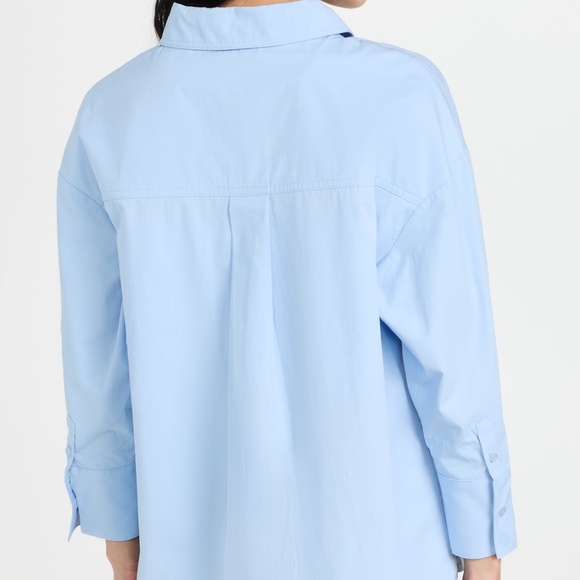 MIKA SHIRT (BLUE) - SIZE LARGE - ANINE BING - Picture 5 of 8